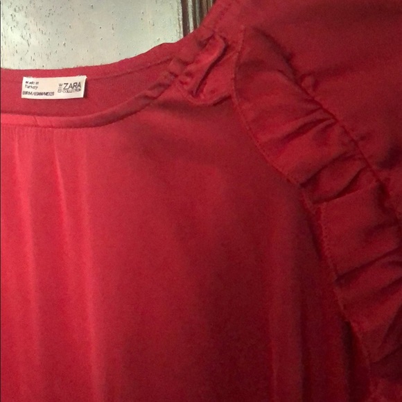 Zara top with ruffles - Picture 2 of 2